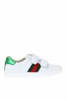 Gucci Web-Striped Loafers